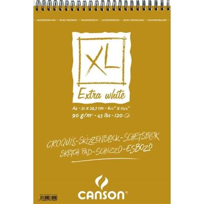 Bloc cahier d'esquisses XL format A3 Canson 120 feuilles C200787501