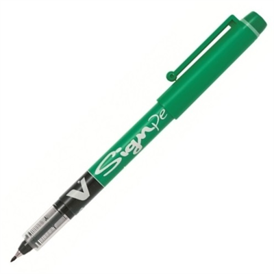 Pilot stylo feutre V Sign Pen, vert 143687