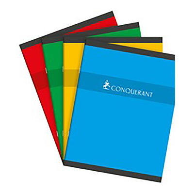 CONQUERANT SEPT Cahier 170 x 220 mm quadrillé 96 pages