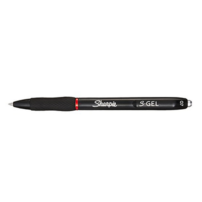 Sharpie Stylo encre gel S-GEL 0,7 mm rouge