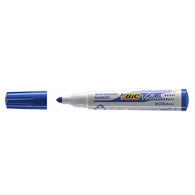 BIC Marqueur tableau blanc Velleda 1701 ECOlutions bleu