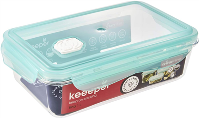 keeeper Boîte de conservation "tina", avec clip, 1, 0 litre