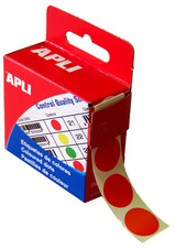 agipa APLI Pastille de signalisation diamètre : 15 mm rouge