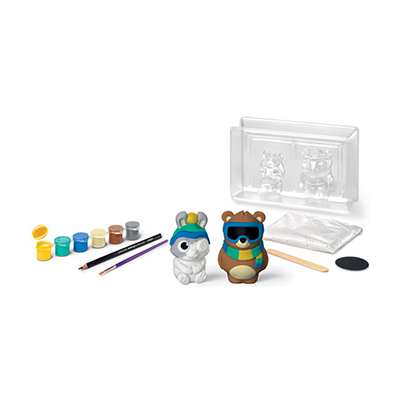 Maped Creativ Kit de moulage PLASTER FRIENDS WINTER