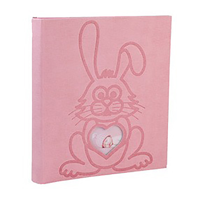 EXACOMPTA Album photos livre LAPIN TEDDY 290 x 320 mm rose