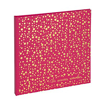 EXACOMPTA Album photos Plum 250 x 250 mm framboise/doré