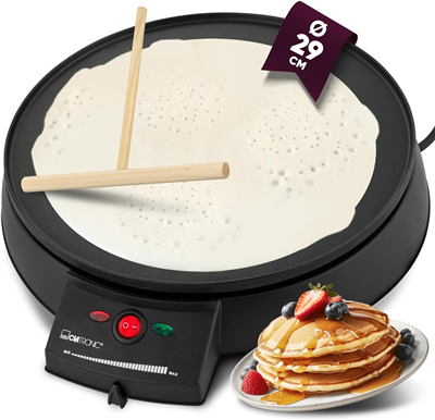 CLATRONIC Crêpière électrique CM 3372, noir