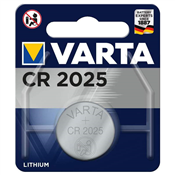 VARTA Pile bouton au lithium "Electronics", CR2025, 3 Volt