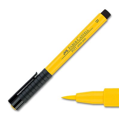 Faber - Castell Feutre PITT artist pen, jaune de cadmium 167407