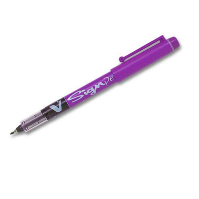 Pilot Stylo feutre V Sign Pen, violet 198250