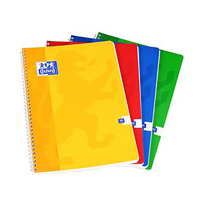 Oxford Cahier reliure intégrale A4 quadrillé 5x5