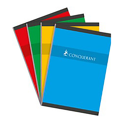 CONQUERANT SEPT Cahier 170 x 220 mm quadrillé 192 pages