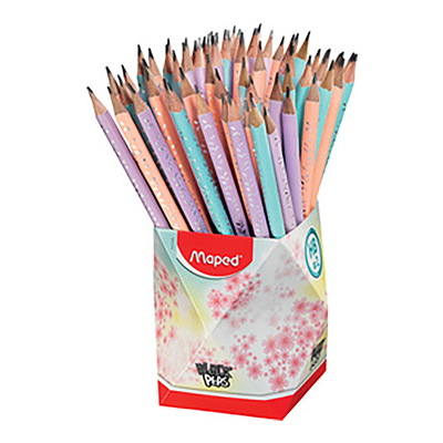 Maped Crayon BLACK'PEPS PASTEL dureté : HB pot de 72