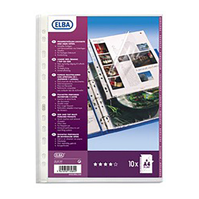 Oxford Pochette perforée A4 PP 0,07 mm transparent