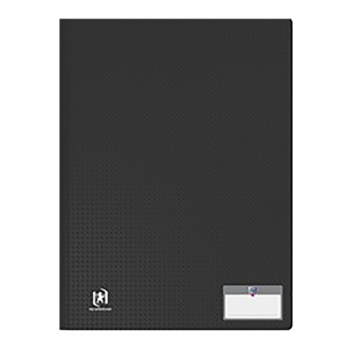 ELBA protège-documents Memphis A4 20 pochettes noir