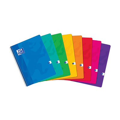 Oxford Cahier reliure intégrale 240 x 320 mm quadrillé 5x5