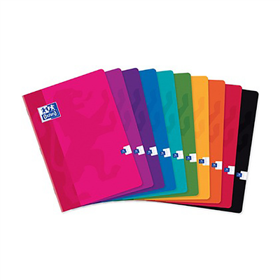 Oxford Cahier piqure A4 quadrillé 5x5 avec marge 96 pages