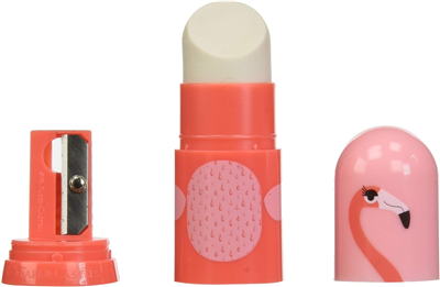 FABER-CASTELL Combi gomme - taille-crayon Faces, présentoir