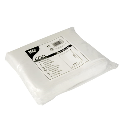 PAPSTAR Sachet plat, dimensions : (L)300 x (H)500 mm