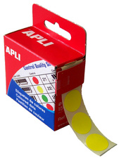 agipa APLI Pastille de signalisation diamètre : 15 mm jaune