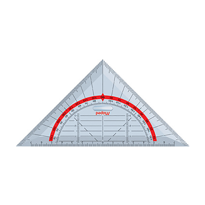 Maped querre geométrique Technic hypoténuse : 160 mm