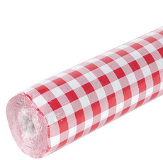 PROnappe Nappe en papier damassé Vichy (l)1,18 x(L)10,0 m