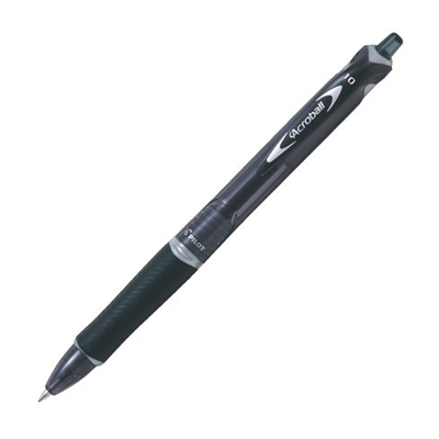 Pilot Stylo à bille ACROBALL BEGREEN, noir BAB-15F-BG