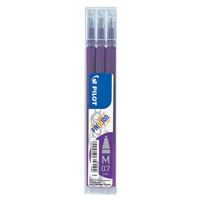 Pilot Lot de 3 recharges violet  pour Frixion Ball et FriXion Pro