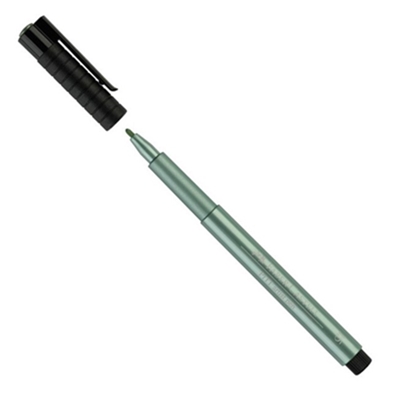 Faber - Castell Feutre PITT artist pen, vert métallique 294