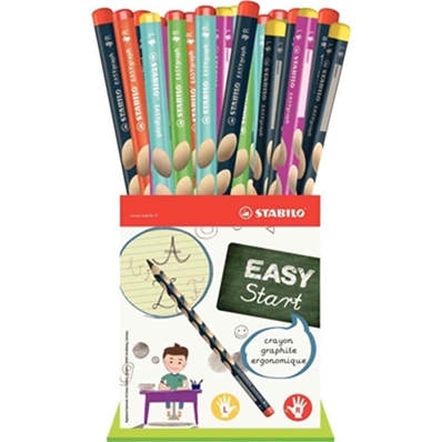 Stabilo Crayon graphite EASYgraph Droitier (R) , triangulaire, dureté: HB 322/HB