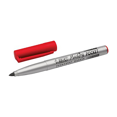 BIC Marqueur permanent Marking POCKET ECOlutions rouge