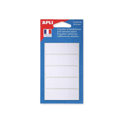 agipa APLI Etiquette multi-usage 19 x 62 mm blanc