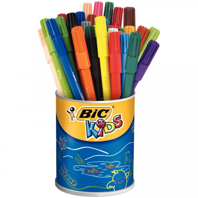 BIC KIDS Feutre Visa boîte ronde de 36