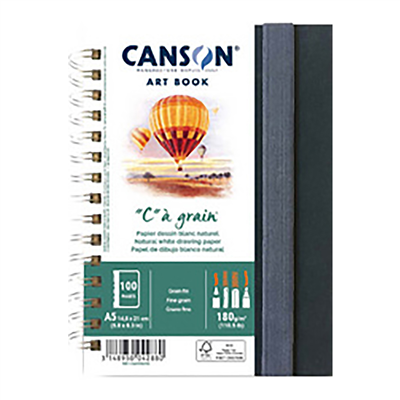 CANSON Carnet de croquis ART BOOK C à grain A5