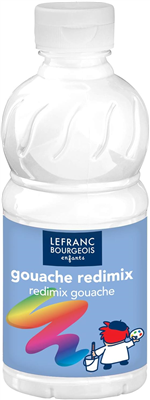 LEFRANC BOURGEOIS Gouache liquide 250 ml, blanc