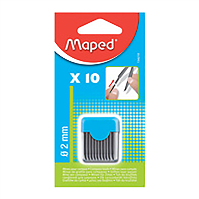 Maped Mines pour compas/mines pour compas degré de dureté :