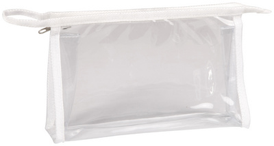 Clairefontaine Trousse rectangulaire plastique transparent