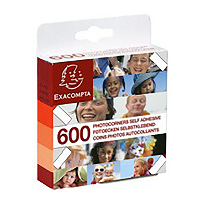 EXACOMPTA Coins pour photos transparent autocollant