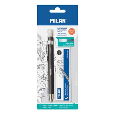 Milan Porte-mines Professionnel 5.2 mm avec mines de rechange