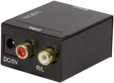 LogiLink Convertisseur audio, analogique vers numérique,