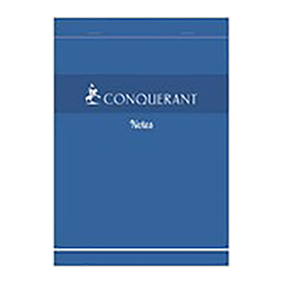 CONQUERANT SEPT Bloc-notes Notes quadrillé A5