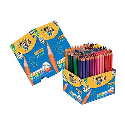 BIC KIDS Crayons de couleur Evolution ecolutions boîte en