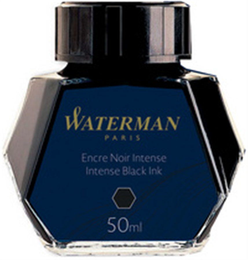 WATERMAN Flacon d'encre contenu : 50 ml bleu mystère