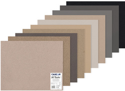 CANSON Papier dessin Mi-Teintes 500 x 650 mm assorti