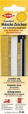 KLEIBER Kit d'étiquetage pour vêtements, standard