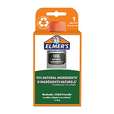 ELMER'S Bâton de colle Pure Glue 20 g sous blister