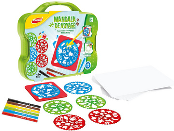 Joustra Kit créatif Mandala dans une mallette plastique