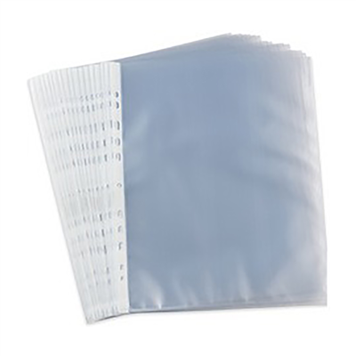 Oxford Pochettes perforées format A4 PP antireflet 0,06