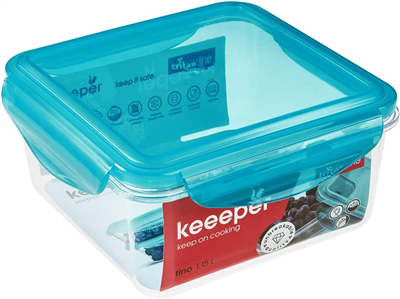 keeeper Boîte de conservation "tino", avec clip, 1, 15 litre