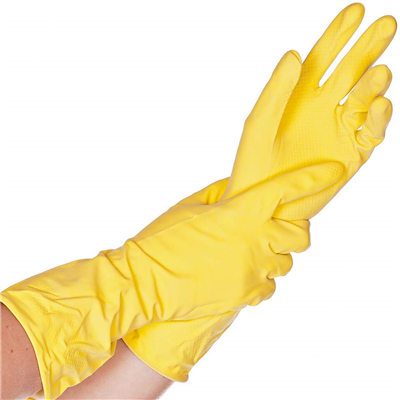 HYGOSTAR Gant universel en latex "BETTINA", XL, jaune